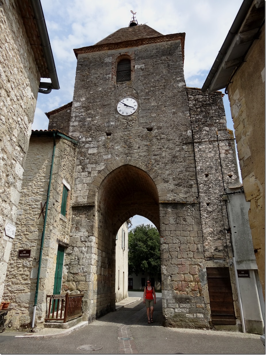 The gate from the 13th century