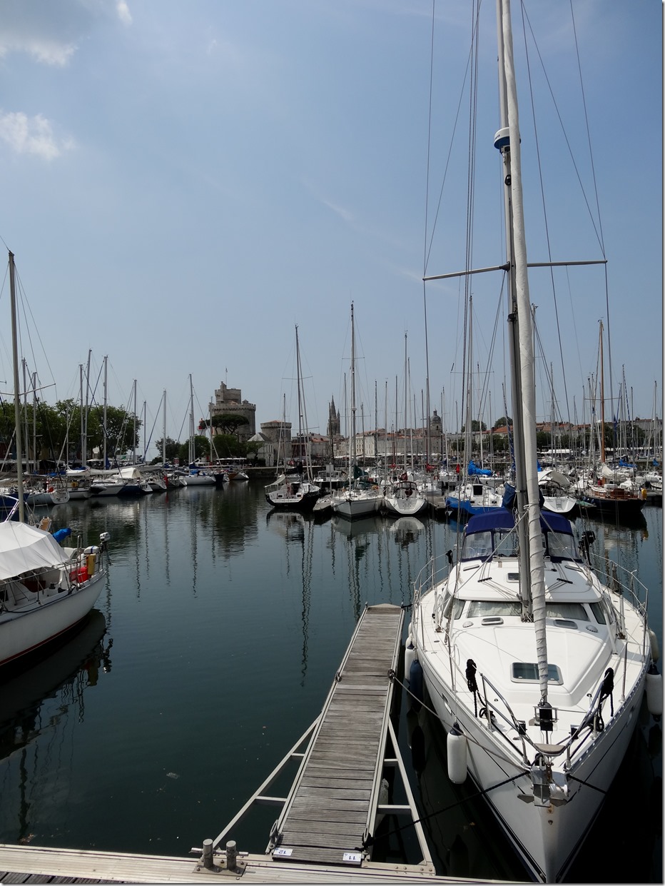 From the harbour of La Rochelle