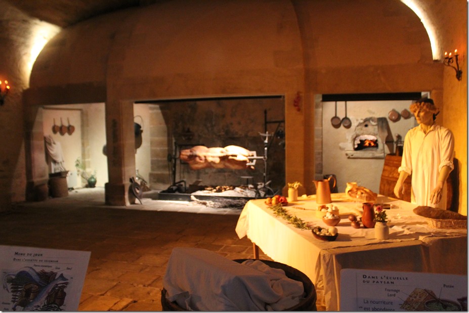 From the castle's kitchen