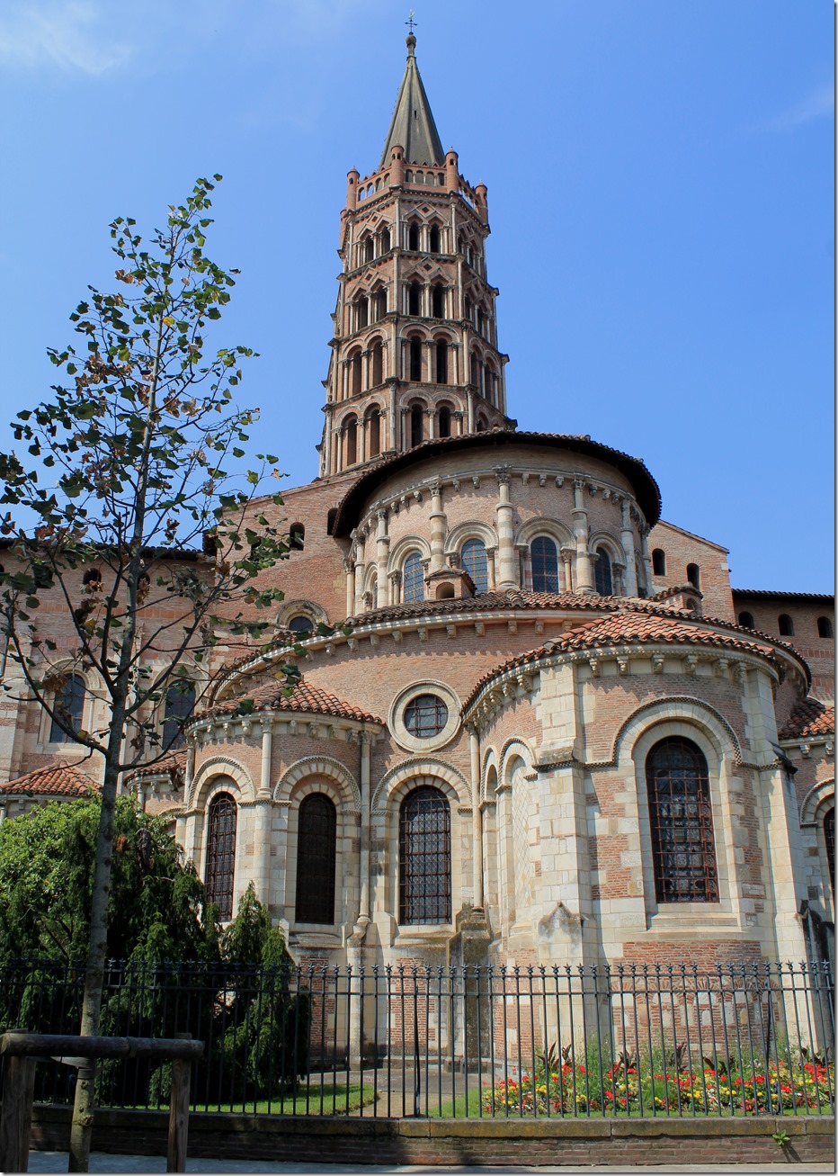 The Saint Sernin basilica